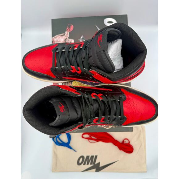 OMI Reloaded Air Zero Red Black “Rodman” Sz15 #122 main image 9